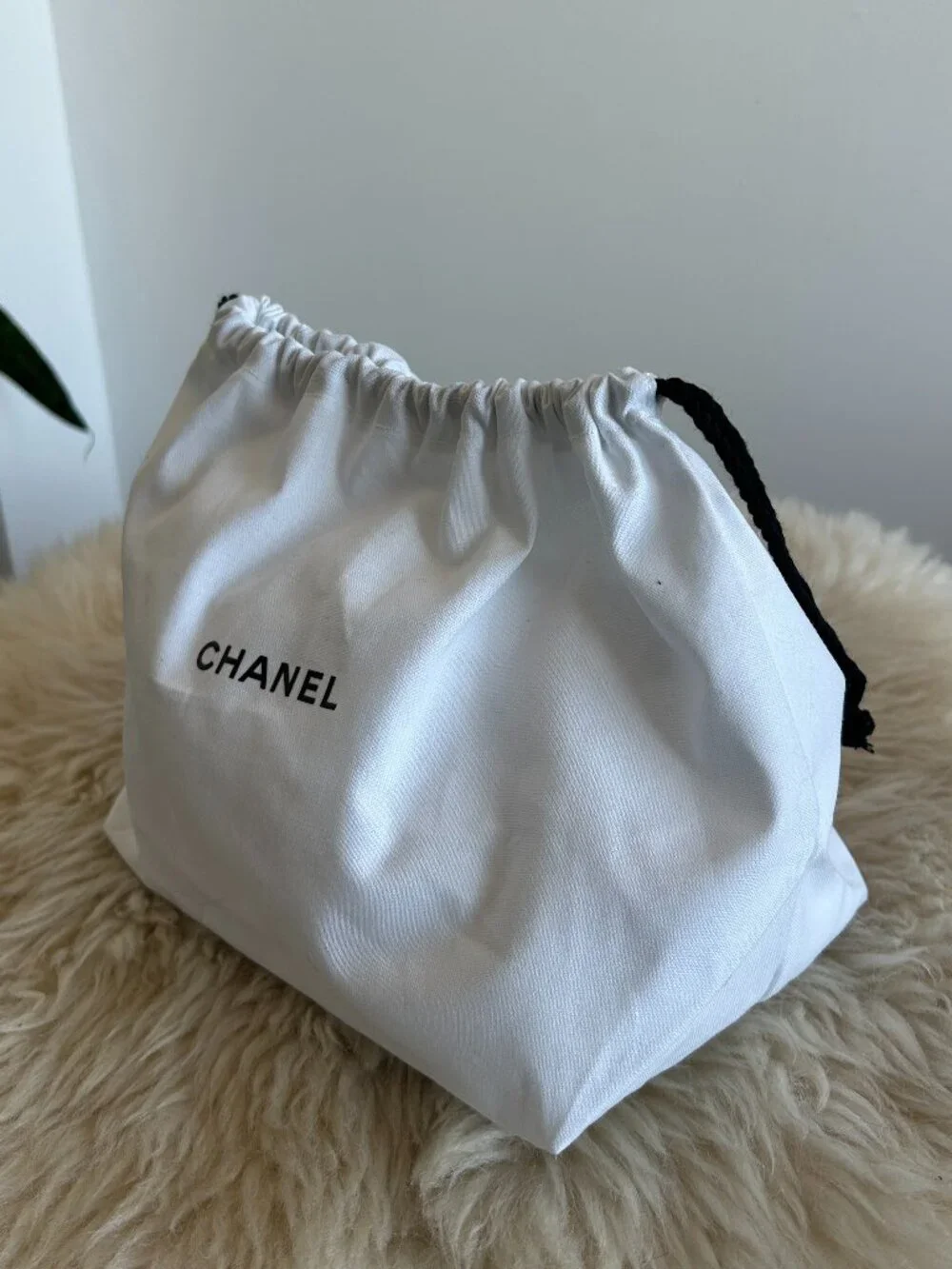 CHANEL drawstring makeup